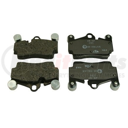 089-1762 by BECK ARNLEY - PREMIUM BRAND BRAKE PADS