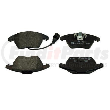 089-1763 by BECK ARNLEY - PREMIUM BRAND BRAKE PADS