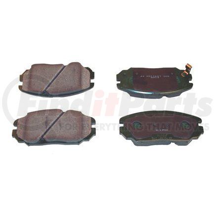 089-1772 by BECK ARNLEY - PREMIUM BRAND BRAKE PADS