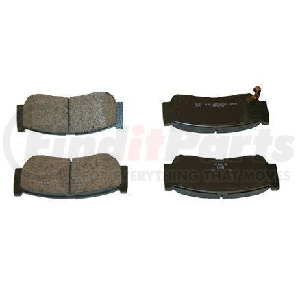 089-1797 by BECK ARNLEY - PREMIUM BRAND BRAKE PADS