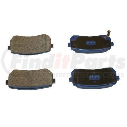 089-1800 by BECK ARNLEY - PREMIUM BRAND BRAKE PADS