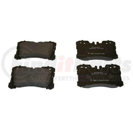 089-1804 by BECK ARNLEY - PREMIUM BRAND BRAKE PADS