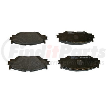 089-1806 by BECK ARNLEY - PREMIUM BRAND BRAKE PADS