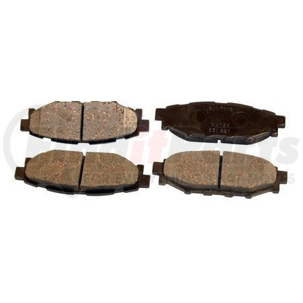 089-1811 by BECK ARNLEY - PREMIUM BRAND BRAKE PADS