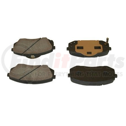 089-1784 by BECK ARNLEY - PREMIUM BRAND BRAKE PADS