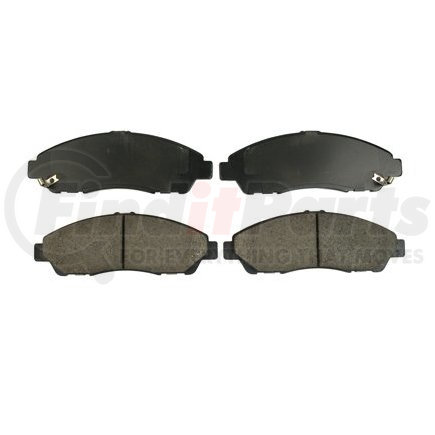 089-1816 by BECK ARNLEY - PREMIUM BRAND BRAKE PADS