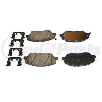 089-1825 by BECK ARNLEY - OE BRAKE PADS