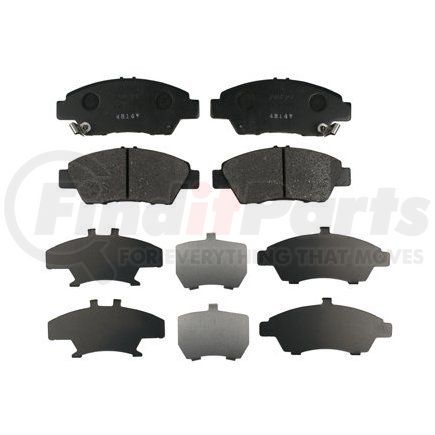 089-1828 by BECK ARNLEY - PREMIUM BRAND BRAKE PADS