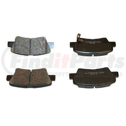 089-1829 by BECK ARNLEY - PREMIUM BRAND BRAKE PADS