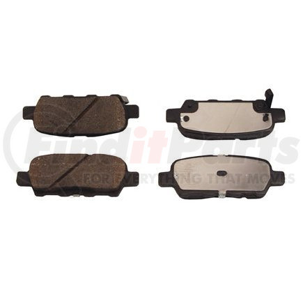 089-1832 by BECK ARNLEY - PREMIUM BRAND BRAKE PADS