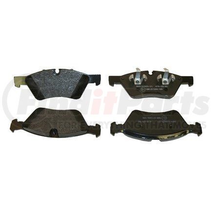 089-1844 by BECK ARNLEY - PREMIUM BRAND BRAKE PADS