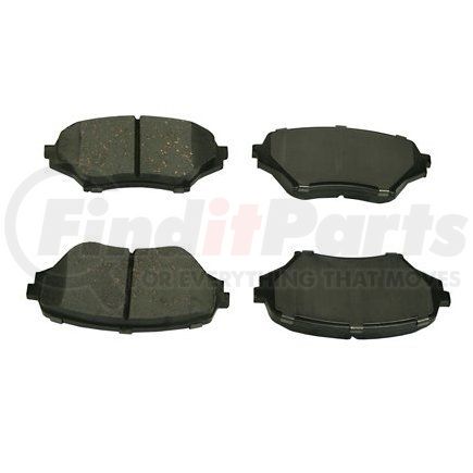 089-1871 by BECK ARNLEY - PREMIUM BRAND BRAKE PADS