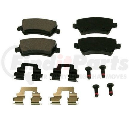 089-1896 by BECK ARNLEY - PREMIUM BRAND BRAKE PADS