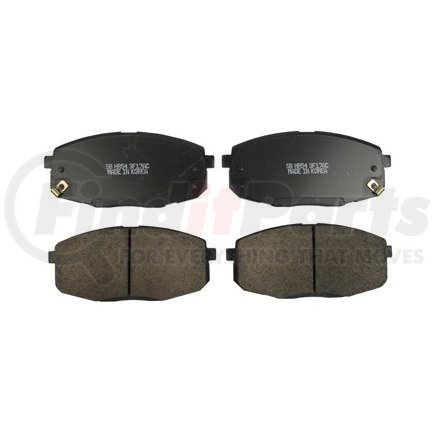 089-1900 by BECK ARNLEY - PREMIUM BRAND BRAKE PADS