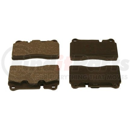 089-1884 by BECK ARNLEY - PREMIUM BRAND BRAKE PADS