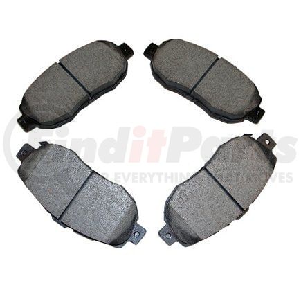 086-1506C by BECK ARNLEY - CERAMIC BRAKE PADS