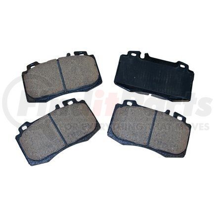086-1666C by BECK ARNLEY - CERAMIC BRAKE PADS