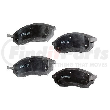 086-1689C by BECK ARNLEY - CERAMIC BRAKE PADS