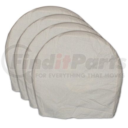 AES Industries 30237 Wheel Masker 4-Pack Small Canvas Wheel Masker Set 13 to 15-Inch Tire Overspray Protection Covers