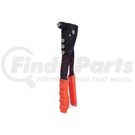 AES Industries 265 Hand Rivet Gun Heavy-duty Rivet Gun, 3/32 In., 1/8 In., 5/32 In., 3/16 In., Vinyl Handle, Aluminum with 40