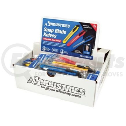 AES Industries 243-75 KNIFE/SNAP OFF-BX 75