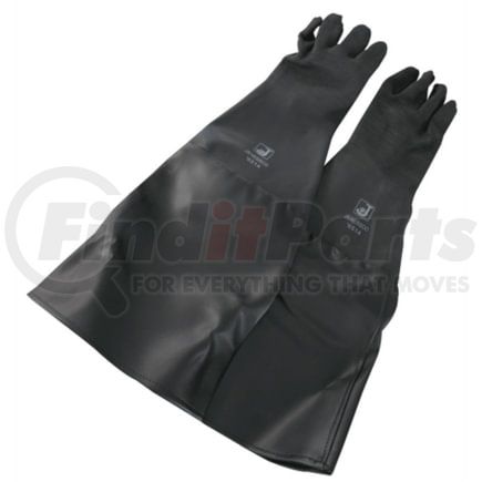 ALC Keysco 11640CS Media Blasting Gloves 24-Inch Rubber Replacement Gloves with 6-Inch Gauntlet for Cabinet Blasters