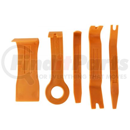 Astro Pneumatic 4505 Molding Release Tool 5-Piece Plastic Fastener and Molding Trim Remover Tool Set