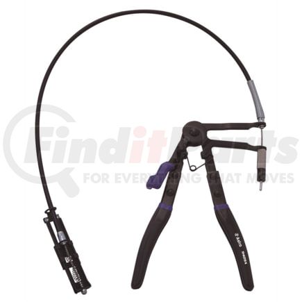 Astro Pneumatic 9409A Hose Clamp Pliers Hose Clamp Pliers with Double Gear Lock Lever & Flexible Cable Assembly