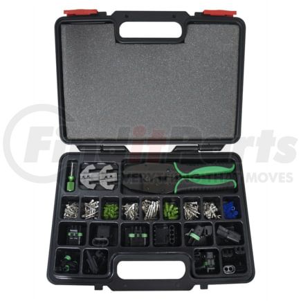 Astro Pneumatic 9478 Crimping Tool 220-Piece Weather Pack Interchangeable Ratcheting Crimping Tool and Accessory Set