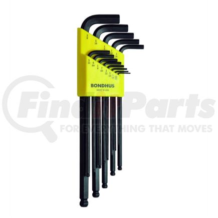 Bondhus Corp. 10937 Hex Key Set Bondhus 10937 Balldriver L-Wrench Key Sets