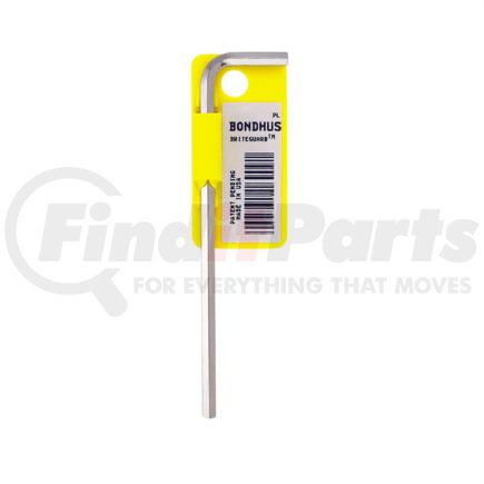 Bondhus Corp. 15907 1/8" L-Shape Hex Wrench