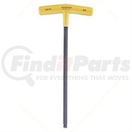 Bondhus Corp. 13376 Hex Wrench, 10mm, T-Handle with Cushioned Grip, 9.1" Long