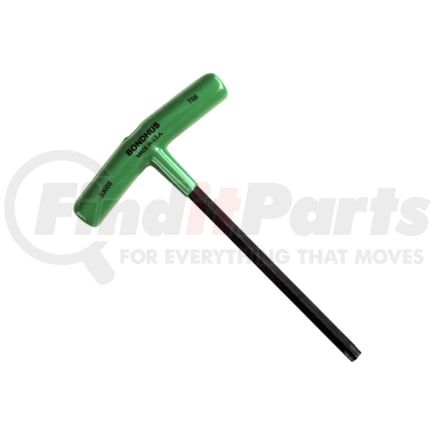 Bondhus Corp. 33025 Star Key T25 Star Torx Welded T-Handle Driver with Cushioned Soft Comfort Grip Crossbar Handle
