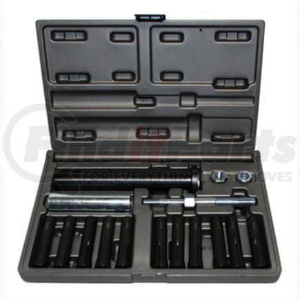 Cal-Van Tools 95400 Dowel Pin In-Line Dowel Pin Puller Master Set, 11 PC SAE & Metric Collet Extractor Kit with Case