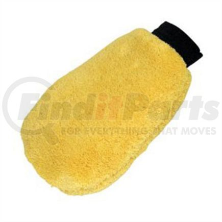 Carrand 40307 Wash Mitt Deluxe Microfiber Cleaning Wash Mitt with Sponge Lining and Elastic Cuff, 10" x 7"