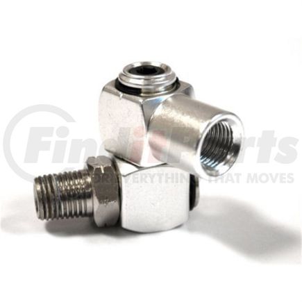 Chicago Pneumatic 8940158412 Air Tool Hose Swivel Universal Swivel Air Inlet Joint, 1/4-Inch Aluminium, 360-Degree Rotation