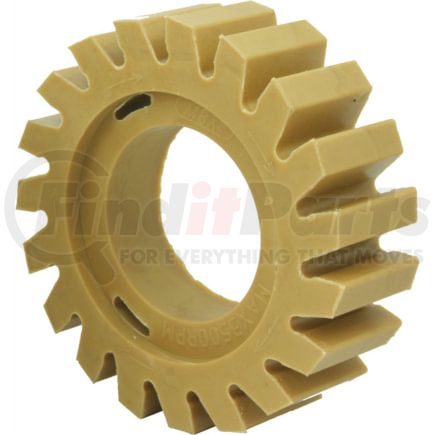 Dent Fix Equipment DF-705 Adhesive Eraser Wheel 4" Geared Rubber Vinyl Graphic Decal Eraser Replacement Wheel for Surface