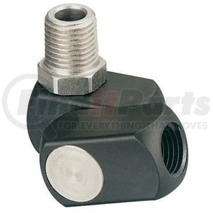 Dynabrade 94300 Air Compressor Air Hose Coupler 1/4-Inch NPT Composite Dynaswivel Air Line Connector, 360-Degree Double Pivot
