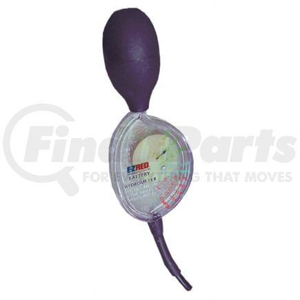 E-Z Red SP101 Hydrometer Battery Acid Hydrometer - Temperature-Compensating, 1.100-1.300 SG, Unbreakable