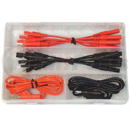 Electronic Specialties 1351 Spade Terminal 16 Pc. Spade Terminal Test Lead Set