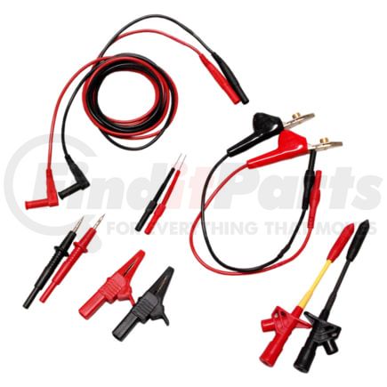 Electronic Specialties 142 Electrical Test Leads Pro Test Lead Kit, 64-Inch Interconnect Leads, Piercing Clips, Probes,