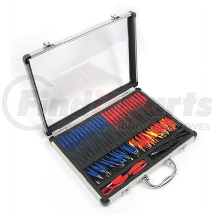 Electronic Specialties 146 Electrical Terminal Assortment 54-Pieces Test Connector Kit, Terminal Adapters, 48-Inch Stacking
