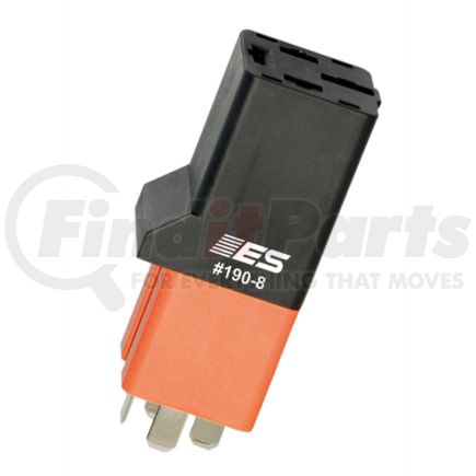 Electronic Specialties 190-8 Terminal Fuse Adapter 4-Pin Maxi Relay Adapter, Supports 50 Amp Heavy-Duty Testing on Relay