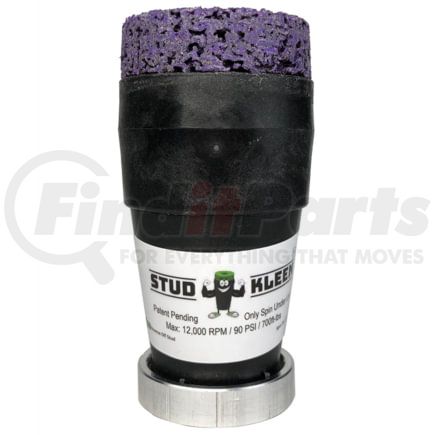 Esco 50170 Wheel Hub Cleaning Tool Impact Driven Hub, Stud, and Wheel Cleaning Tool, 1/2-Inch Drive