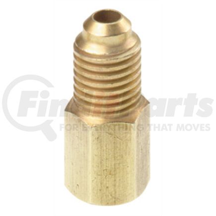 FJC, Inc. 6014 A/C Vacuum Connector R-134a Vacuum Pump Straight Adapter, 1/4-Inch Flare Female x 1/2-Inch ACME Male