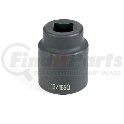 Grey Pneumatic 5313S Socket #5 Spline, 13/16" Square Size, 4-Point, 2.68mm Length, Impact Socket