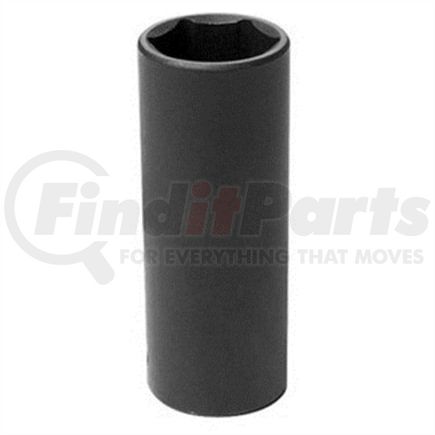 Grey Pneumatic 2019MDT Socket 1/2" Drive x 19mm Hex Size, 3.07" Length, Extra-Thin Wall Wheel Service Impact Socket