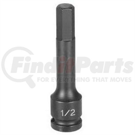 Grey Pneumatic 29134M 1/2" Drive x 13mm Hex Driver 4" Length