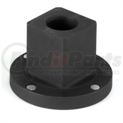 Grey Pneumatic 4009RA Socket Driver Adapter 1-1/2" Female End x 2-1/2" Male End Sleeve Type Low-Profile Reducing Adapter