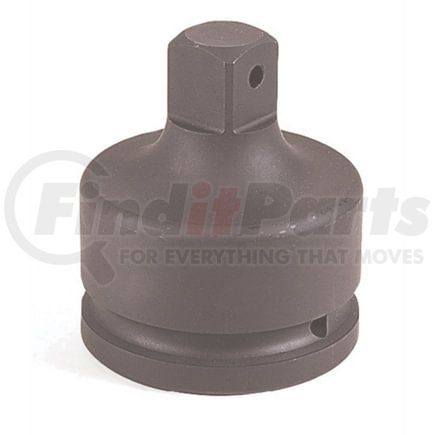 Grey Pneumatic 6008A Socket Set 1-1/2" Female x 1" Male Adapter with Pin Hole